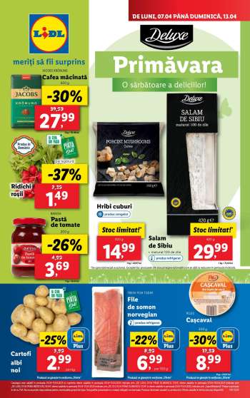 Cataloage Lidl - 07.04.2025 - 13.04.2025.