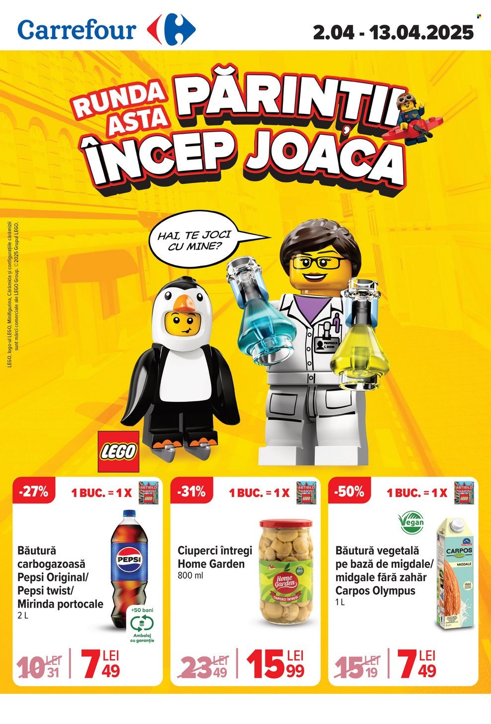 Catalog Carrefour - 02.04.2025 - 13.04.2025. Pagina 1