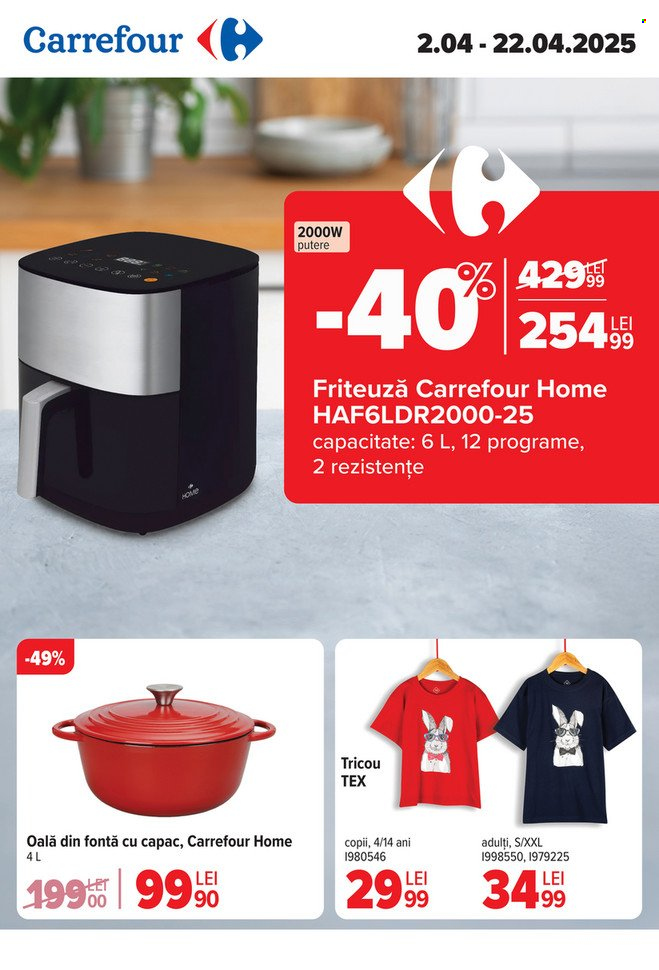 Catalog Carrefour - 02.04.2025 - 22.04.2025. Pagina 1