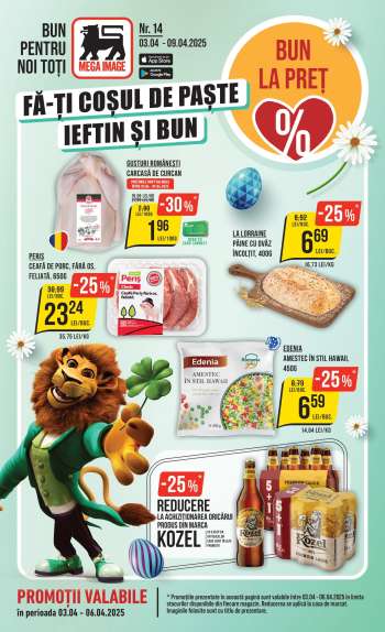 Cataloage Mega Image - 03.04.2025 - 09.04.2025.