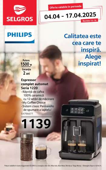 Cataloage Selgros - 04.04.2025 - 17.04.2025.