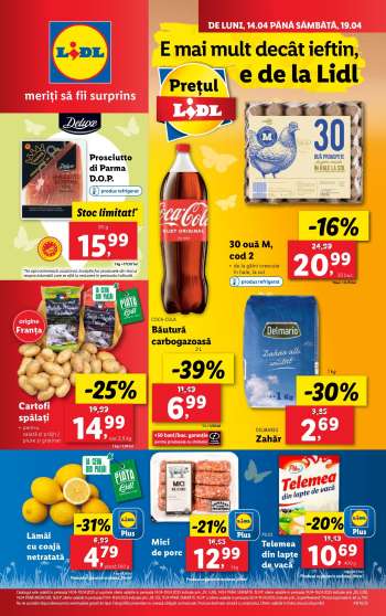 Cataloage Lidl - 14.04.2025 - 19.04.2025.