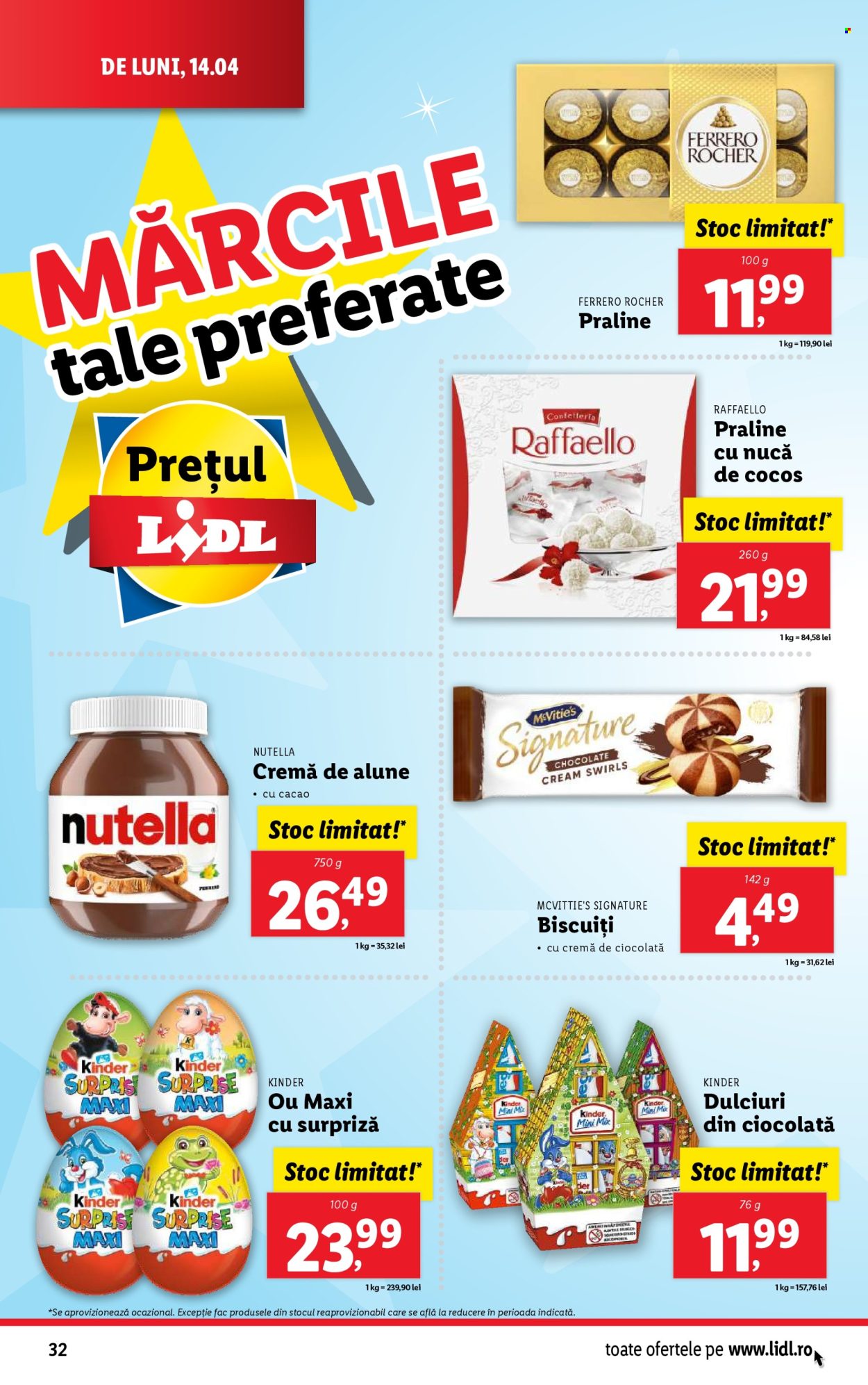 Catalog Lidl - 14.04.2025 - 19.04.2025. Pagina 32