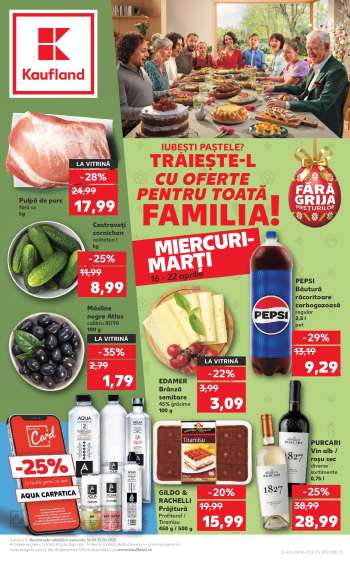 Cataloage Kaufland - 16.04.2025 - 22.04.2025.