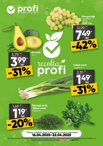 Cataloage Profi City - 16.04.2025 - 22.04.2025.