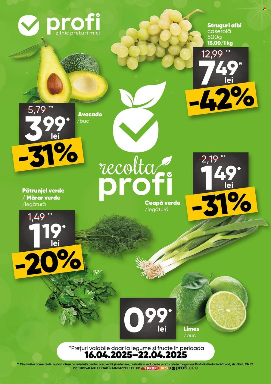 Catalog Profi Loco - 16.04.2025 - 22.04.2025. Pagina 1