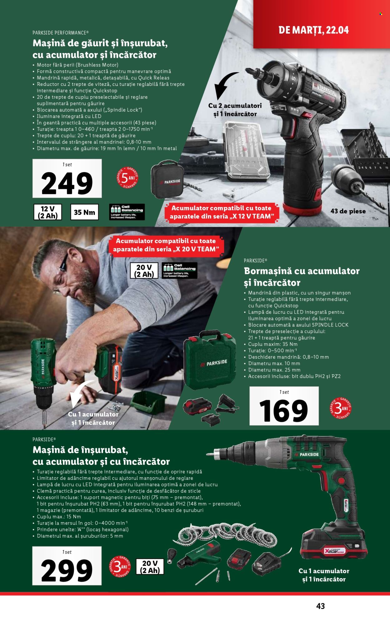 Catalog Lidl - 22.04.2025 - 27.04.2025. Pagina 43