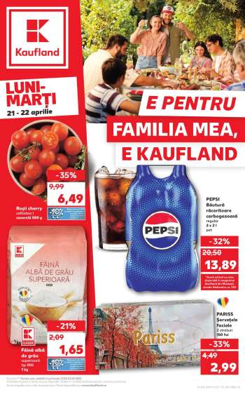 Cataloage Kaufland - 21.04.2025 - 22.04.2025.