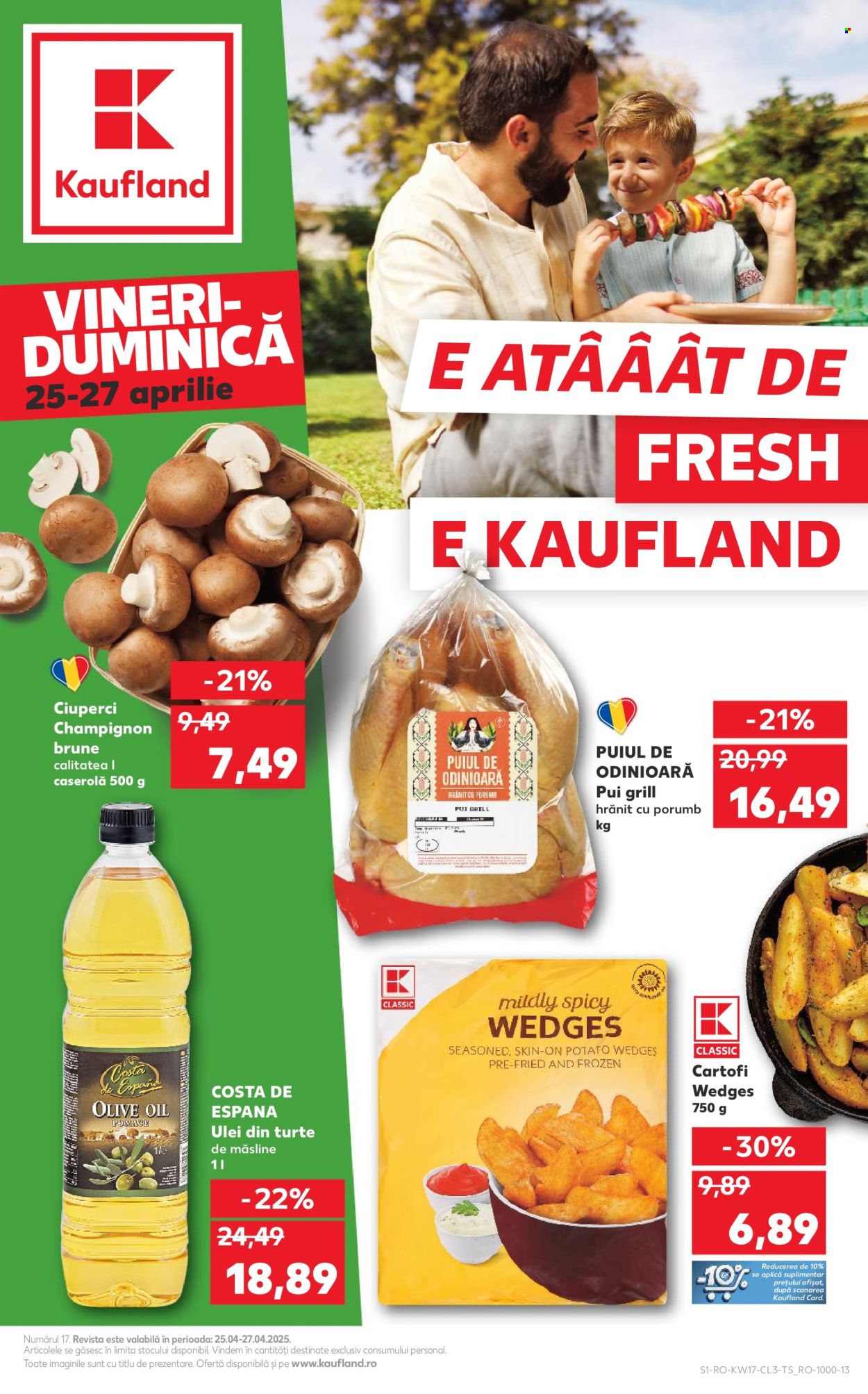 Catalog Kaufland - 25.04.2025 - 27.04.2025. Pagina 1