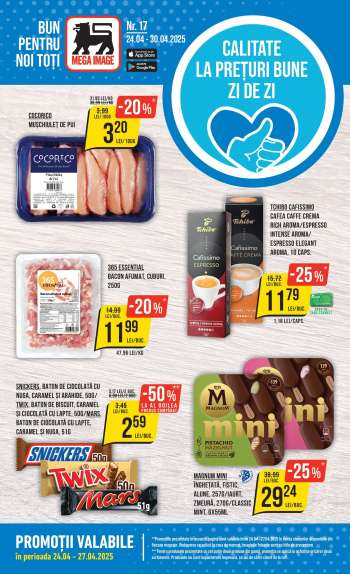 Cataloage Mega Image - 24.04.2025 - 30.04.2025.