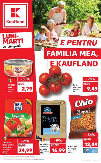 Cataloage Kaufland - 28.04.2025 - 29.04.2025.