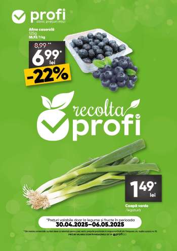 Cataloage Profi GO - 30.04.2025 - 06.05.2025.