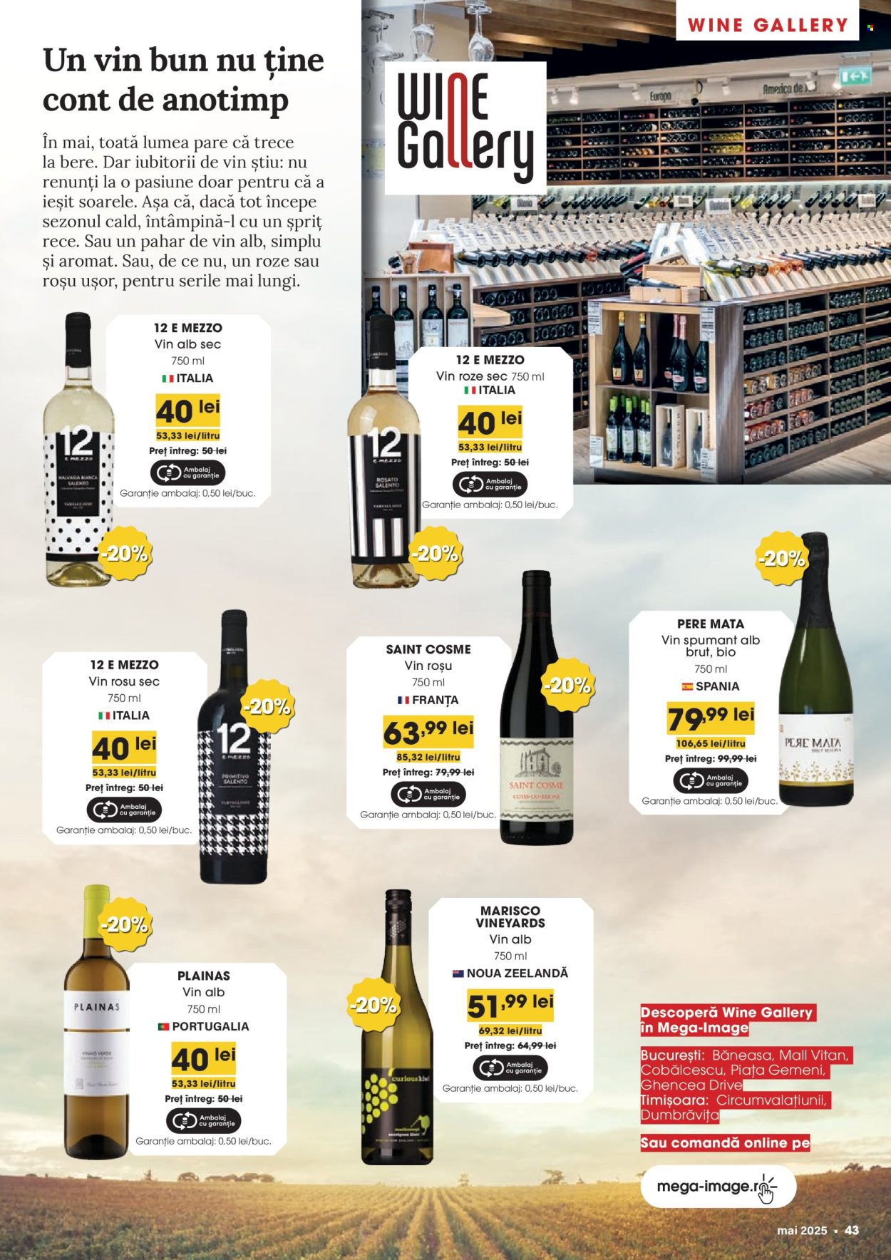 Catalog Mega Image - 01.05.2025 - 31.05.2025. Pagina 43