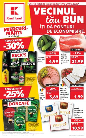 Cataloage Kaufland - 14.05.2025 - 20.05.2025.