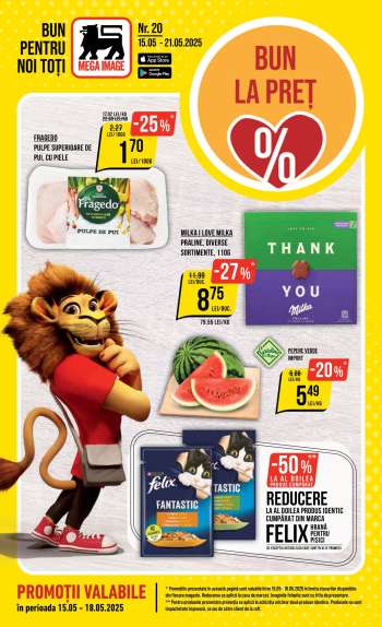 Cataloage Mega Image - 15.05.2025 - 21.05.2025.