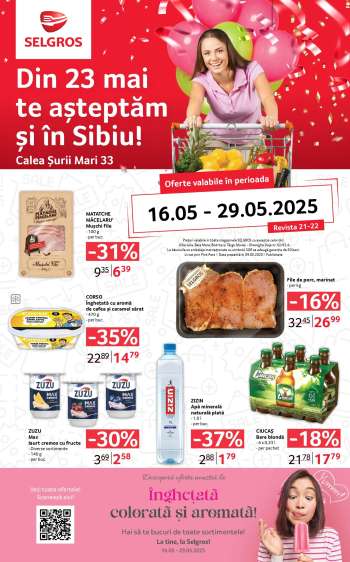 Cataloage Selgros - 16.05.2025 - 29.05.2025.