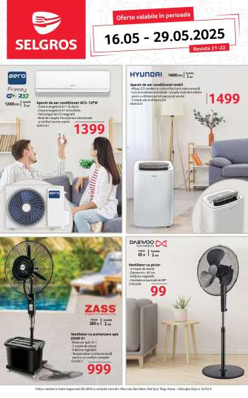 Cataloage Selgros - 16.05.2025 - 29.05.2025.