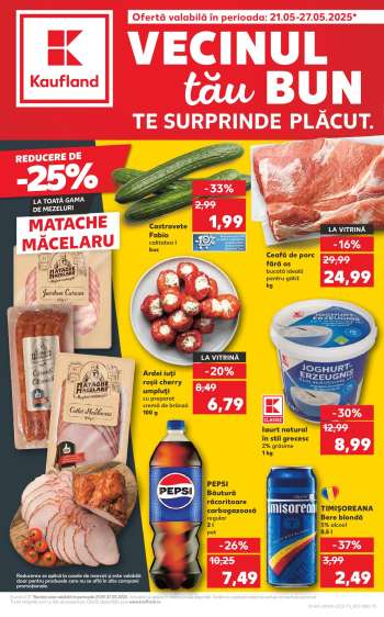 Cataloage Kaufland - 21.05.2025 - 27.05.2025.
