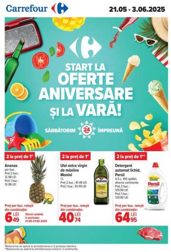 Cataloage Carrefour - 21.05.2025 - 03.06.2025.