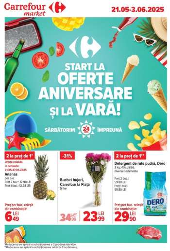 Cataloage Carrefour - 21.05.2025 - 03.06.2025.