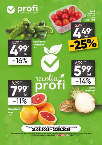 Cataloage Profi City - 21.05.2025 - 27.05.2025.