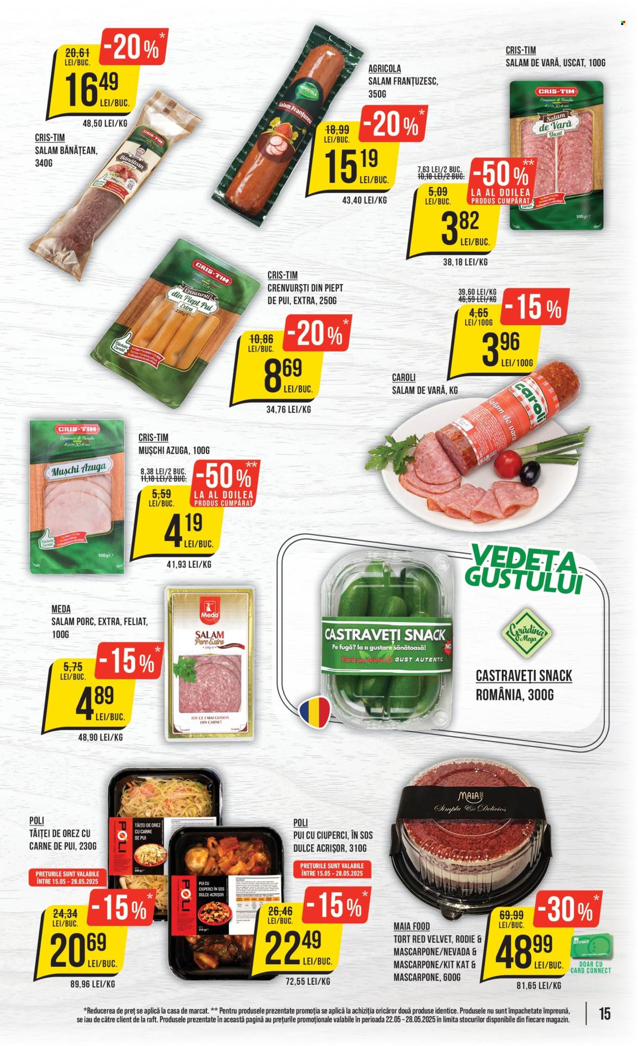 Catalog Mega Image - 22.05.2025 - 28.05.2025. Pagina 15