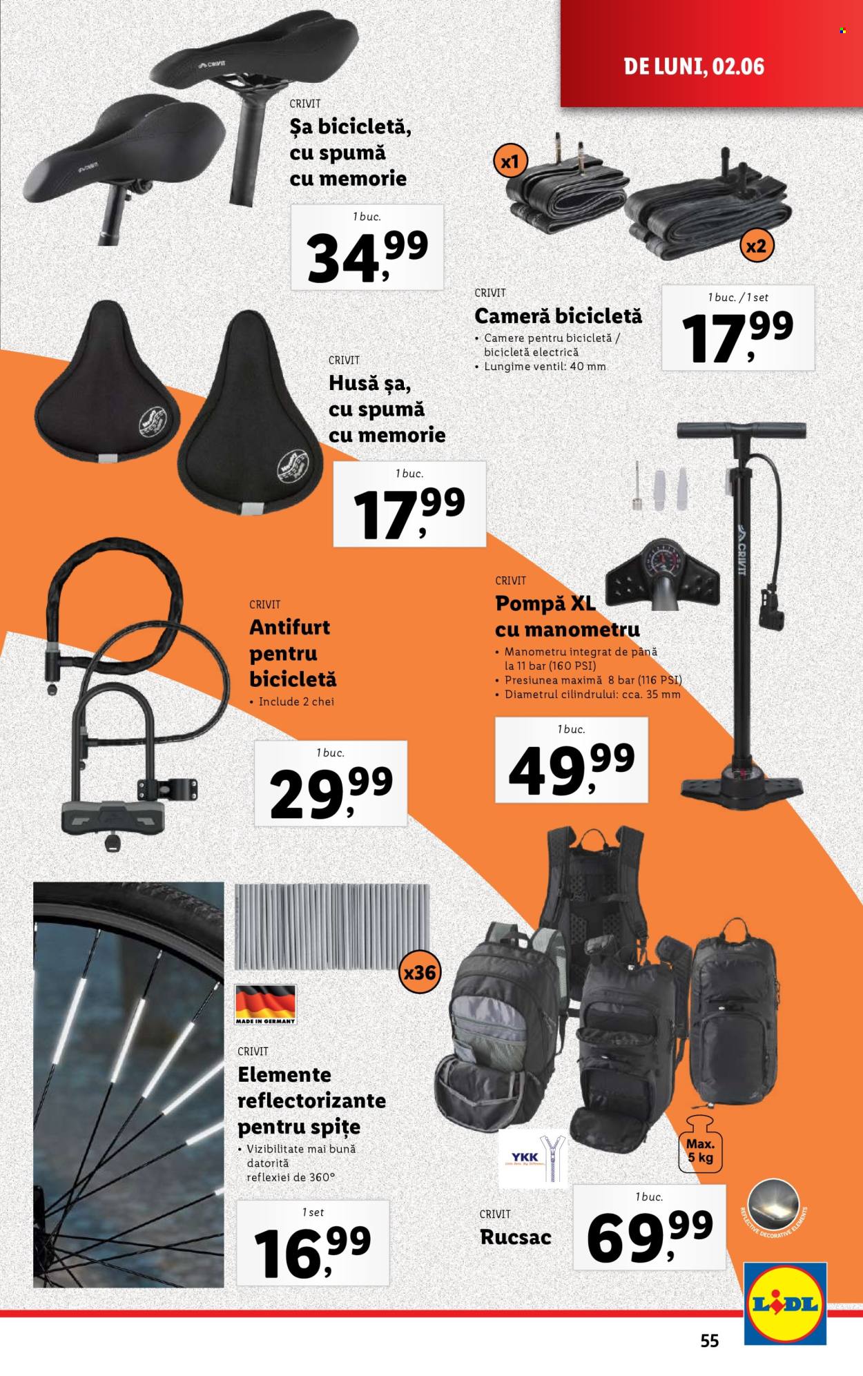 Catalog Lidl - 02.06.2025 - 08.06.2025. Pagina 55