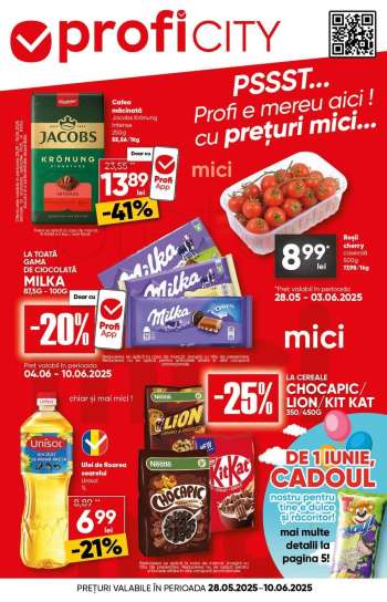 Cataloage Profi City - 28.05.2025 - 10.06.2025.