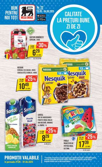 Cataloage Mega Image - 29.05.2025 - 04.06.2025.