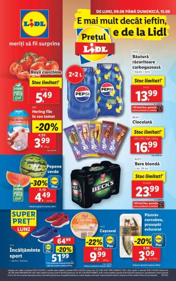 Cataloage Lidl - 09.06.2025 - 15.06.2025.