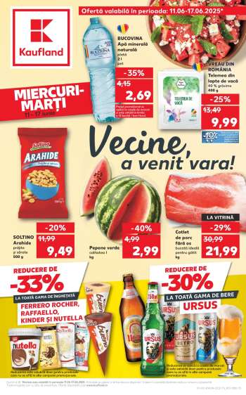 Cataloage Kaufland - 11.06.2025 - 17.06.2025.