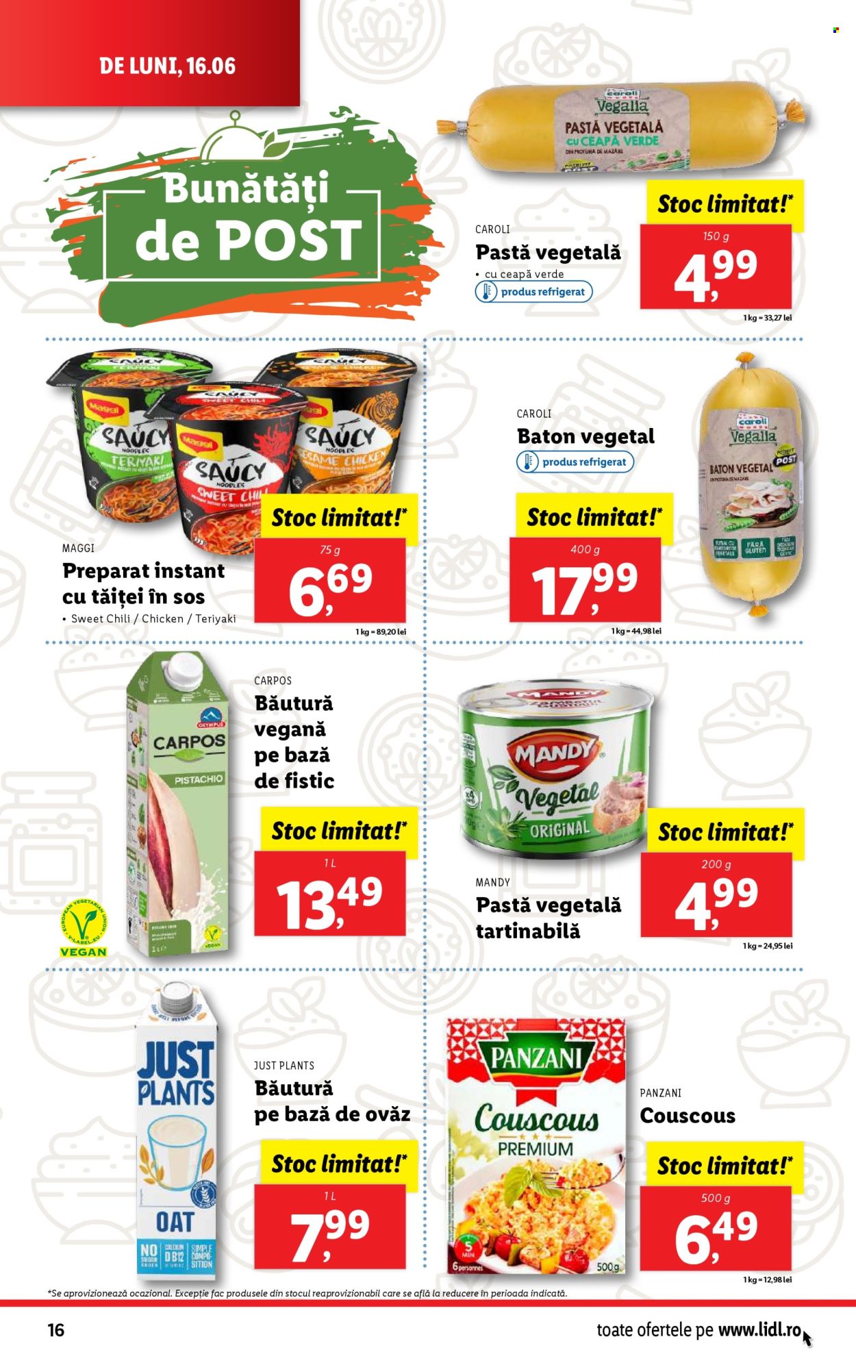 Catalog Lidl - 16.06.2025 - 22.06.2025. Pagina 16