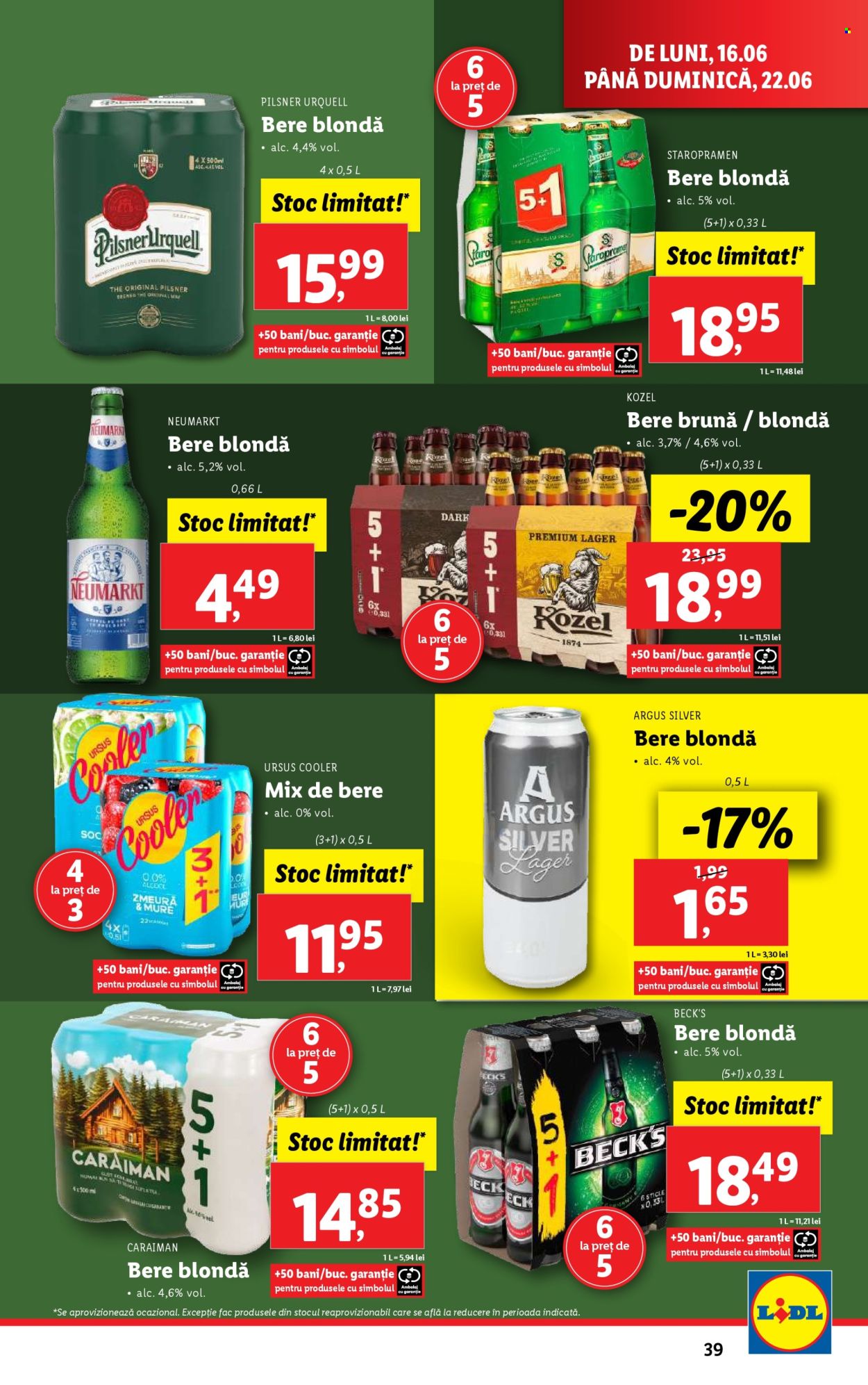 Catalog Lidl - 16.06.2025 - 22.06.2025. Pagina 39