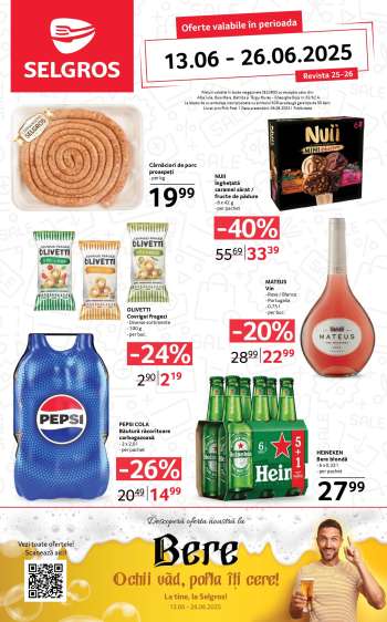 Cataloage Selgros - 13.06.2025 - 26.06.2025.