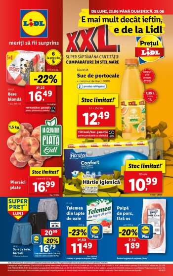 Cataloage Lidl - 23.06.2025 - 29.06.2025.