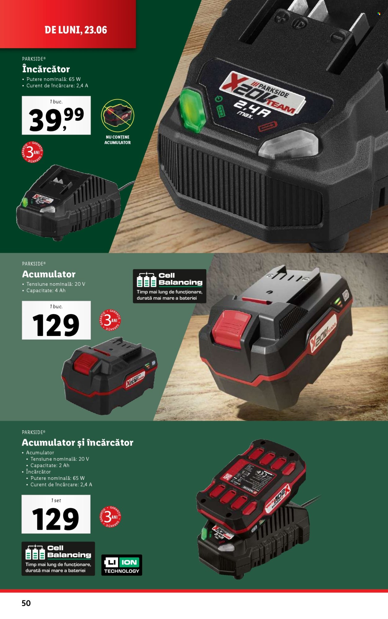 Catalog Lidl - 23.06.2025 - 29.06.2025. Pagina 50