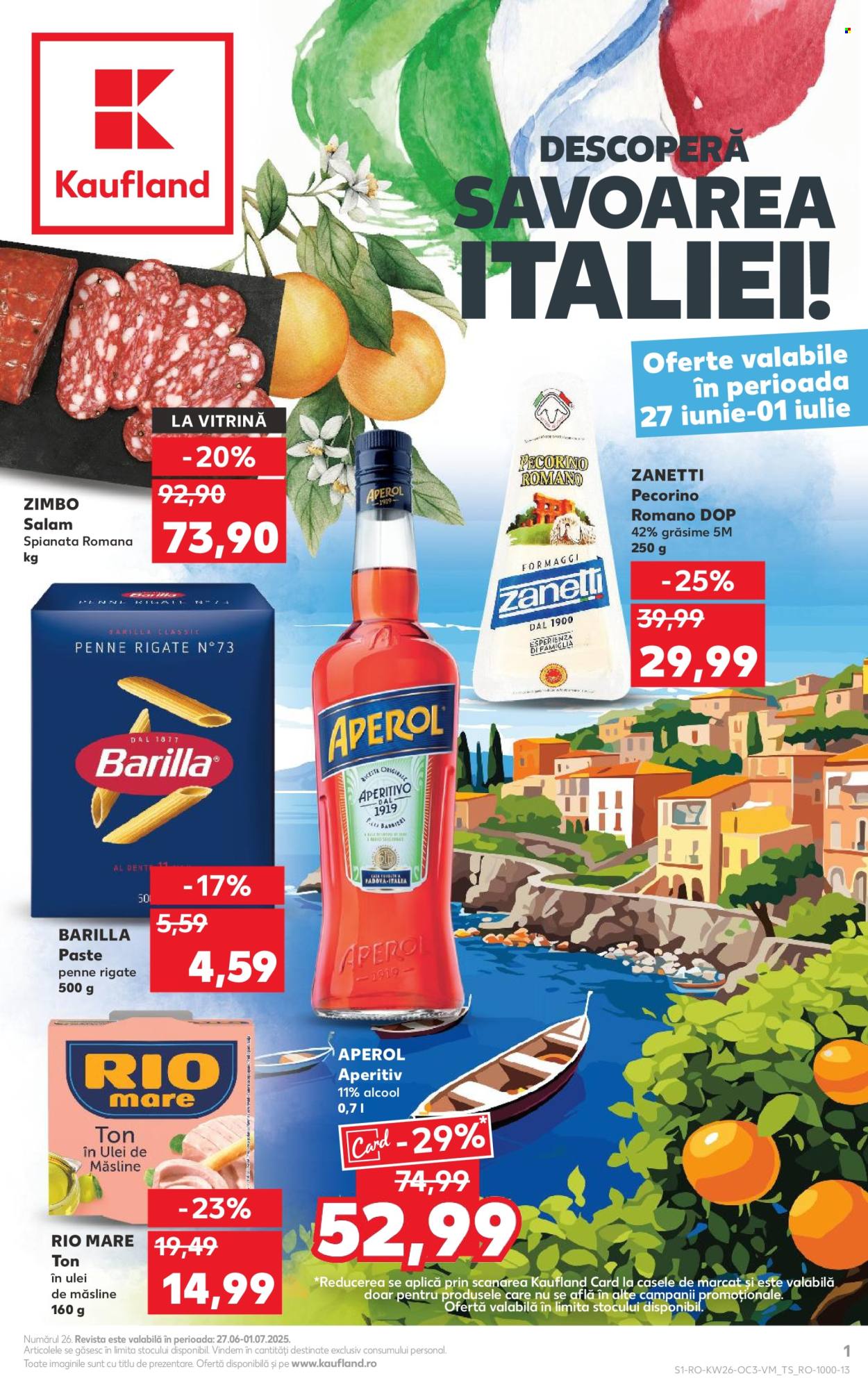 Catalog Kaufland - 27.06.2025 - 01.07.2025. Pagina 1