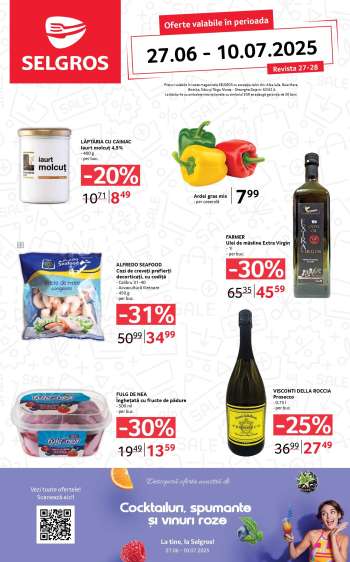 Cataloage Selgros - 27.06.2025 - 10.07.2025.