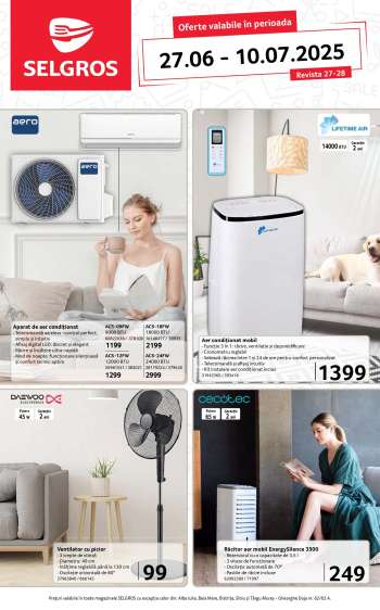 Cataloage Selgros - 27.06.2025 - 10.07.2025.
