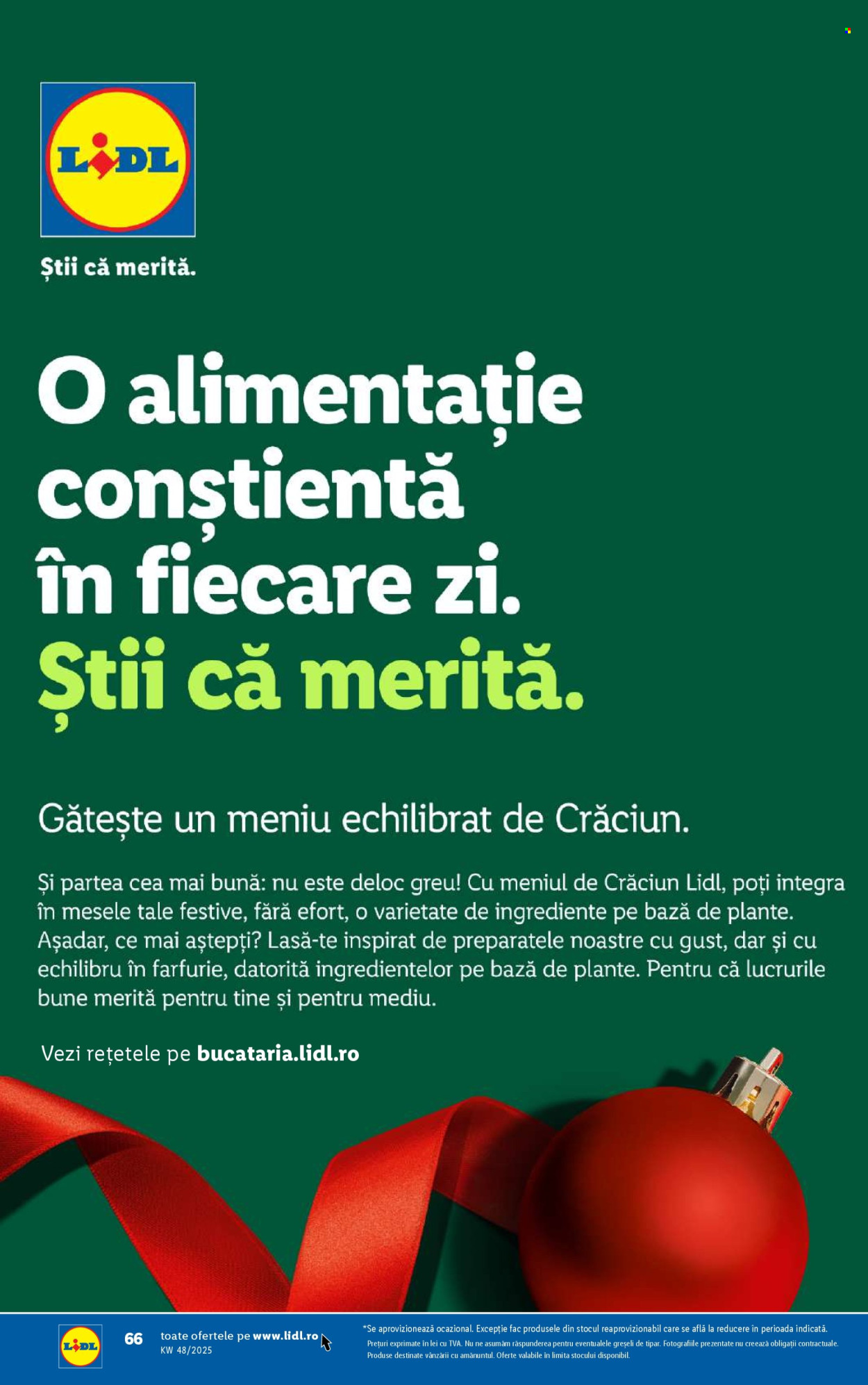 Catalog Lidl - 24.11.2025 - 30.11.2025. Pagina 66