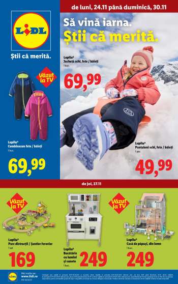 Cataloage Lidl - 24.11.2025 - 30.11.2025.