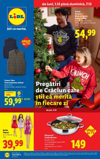 Cataloage Lidl - 01.12.2025 - 07.12.2025.