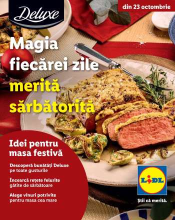 Cataloage Lidl - 23.10.2025 - 31.12.2025.