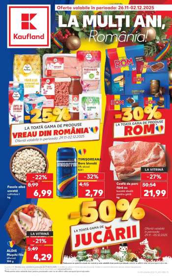 Cataloage Kaufland - 26.11.2025 - 02.12.2025.