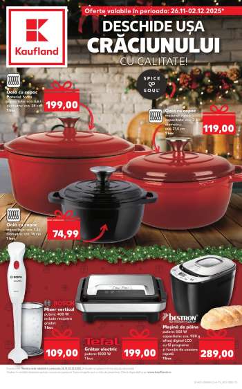 Cataloage Kaufland - 26.11.2025 - 02.12.2025.