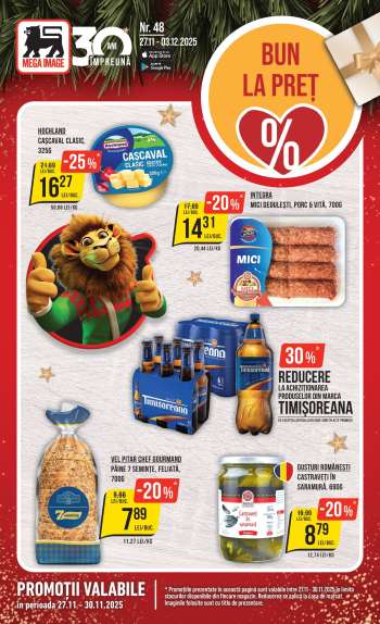 Cataloage Mega Image - 27.11.2025 - 03.12.2025.
