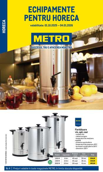 Cataloage Metro - 01.10.2025 - 04.01.2026.