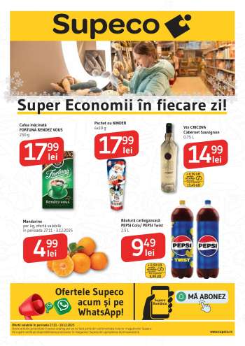Cataloage Supeco - 27.11.2025 - 10.12.2025.