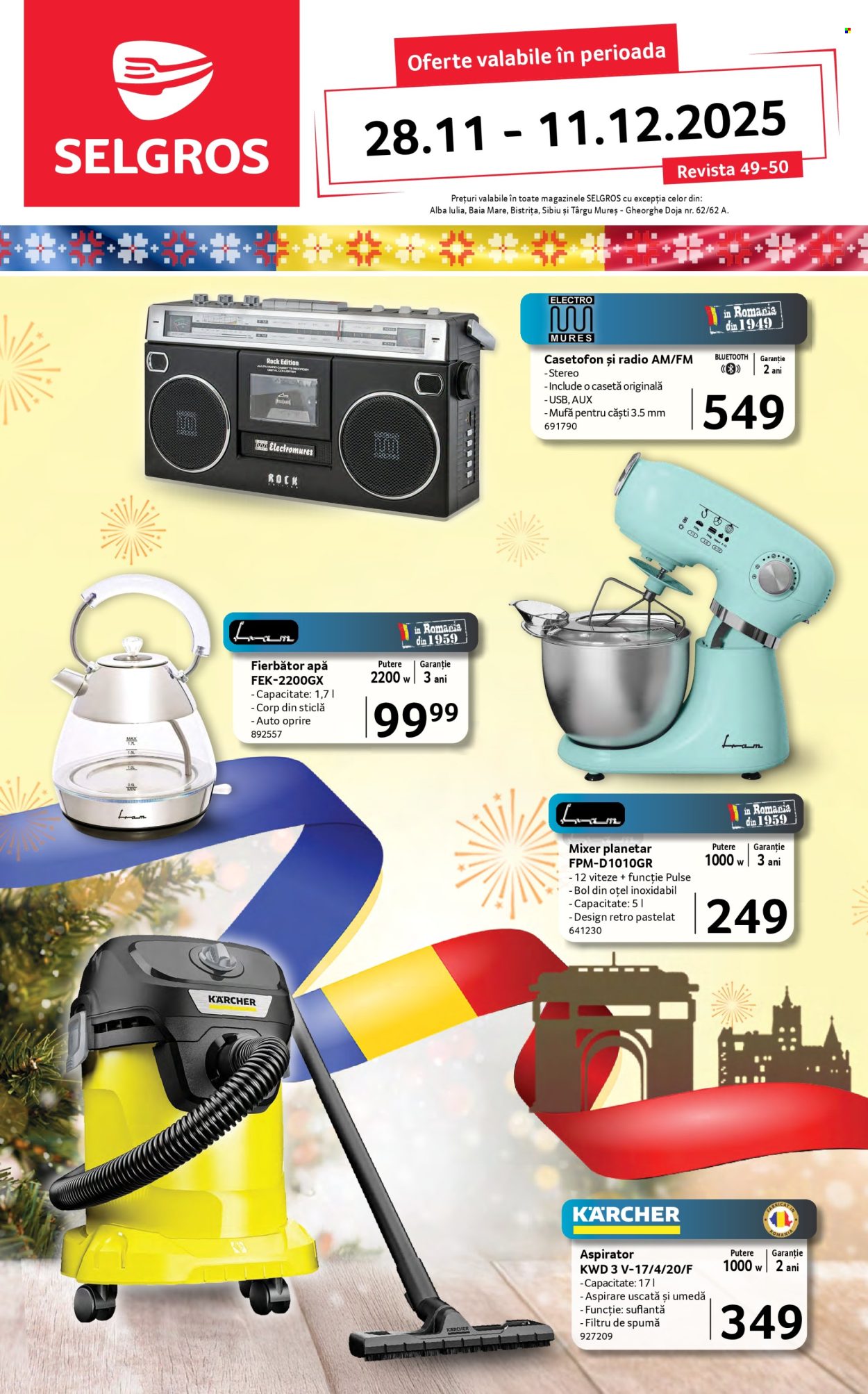 Catalog Selgros - 28.11.2025 - 11.12.2025. Pagina 1