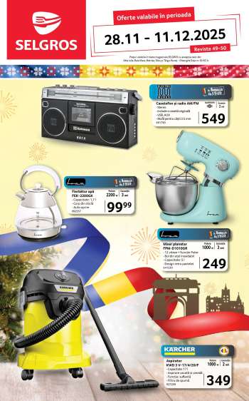 Cataloage Selgros - 28.11.2025 - 11.12.2025.